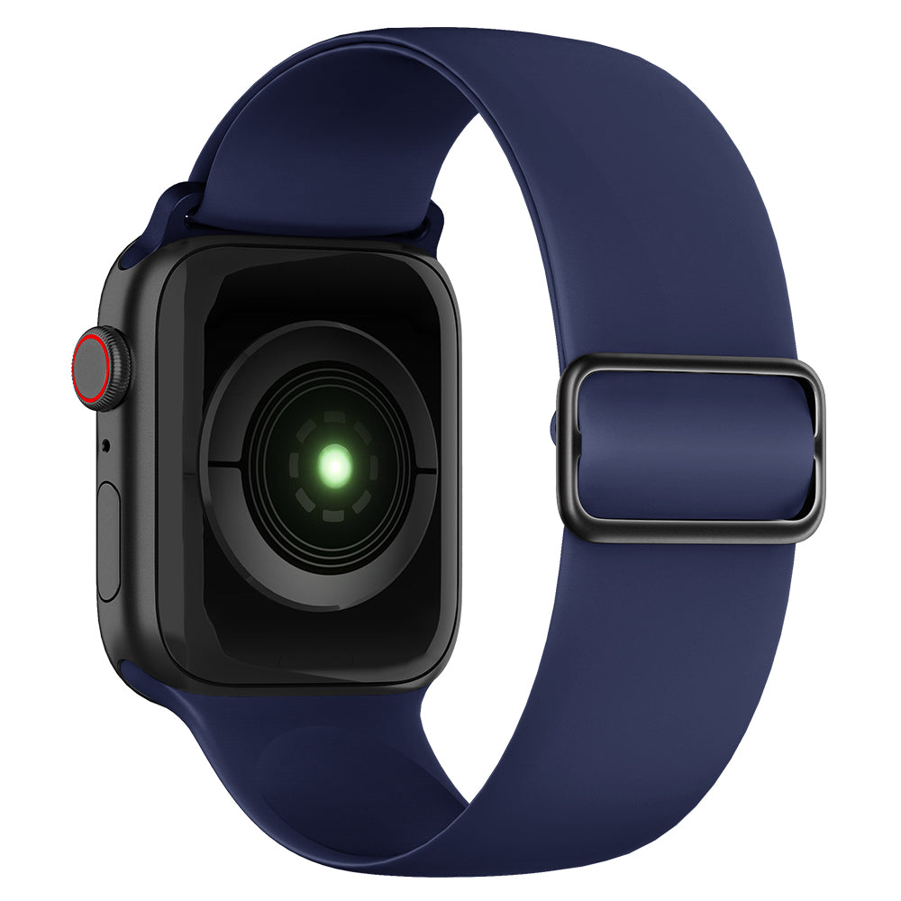 Soft Silicone Watch Band Adjustable Replacement Straps for Apple Watch Series 7 45mm Soft Silicone Watch Band Adjustable Replacement Straps for Apple Watch Series 7 45mm